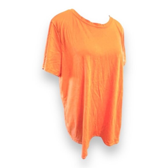 Women’s torrid 1 Orange Everyday Signature Jersey Crew Neck Tee 14 16 1X 1XL - Picture 7 of 12